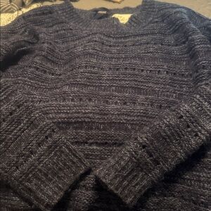 Vintage Havana Charcoal Knit Sweater
